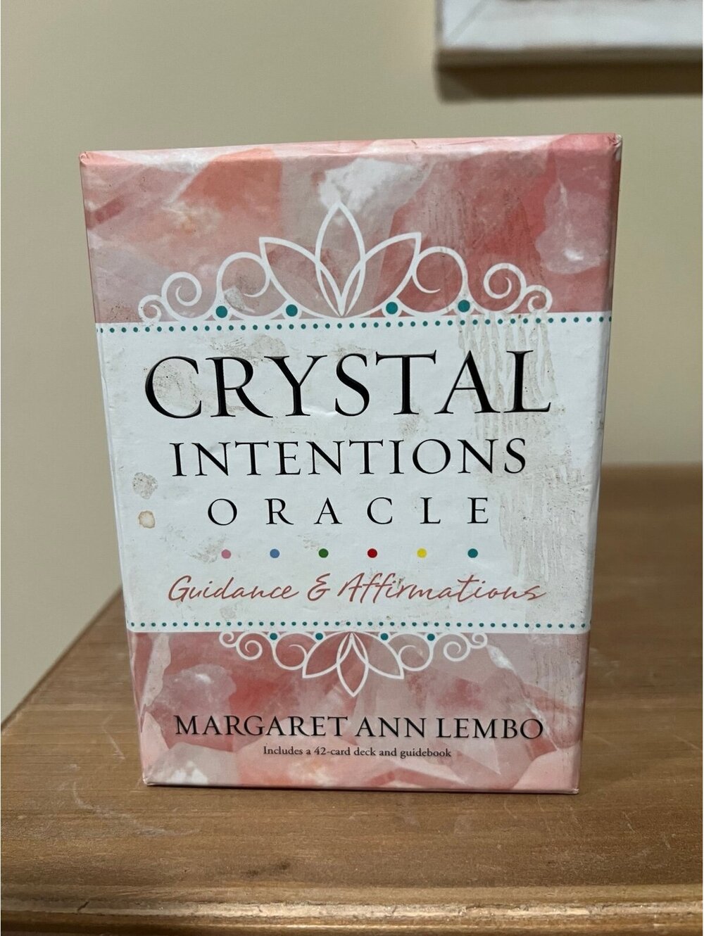 Crystal intentions cards guidance and affirmations mind body spirit